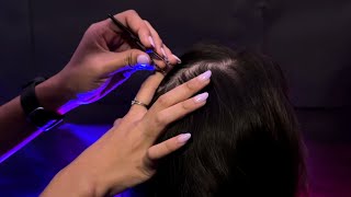 ASMR Intense Itchy Scalp Exam for DEEP Sleep  Hair Pulling amp Hair Play [upl. by Aiderfla551]