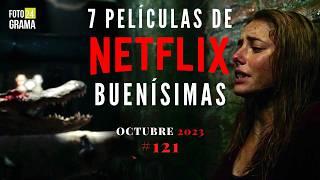 ¿Aburrido Descubre estas 7 PELÍCULAS IMPERDIBLES en Netflix  Fotograma 24 [upl. by Riella]