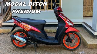 JANGAN SALAH MERAH  Repaint Full Body Mio Sporty 5tl Diton Premium [upl. by Dougall]