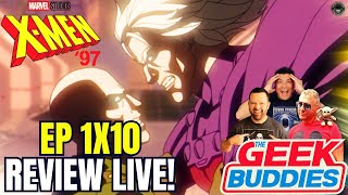 XMEN 97 Season Finale REVIEW LIVE  Marvel  1x10  THE GEEK BUDDIES [upl. by Irim]