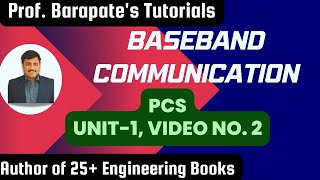 BASEBAND COMMUNICATION PCS [upl. by Pickering509]