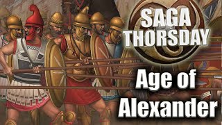 Age of Alexander Preview and Paint Contest w Monty SAGA THORSDAY 185 [upl. by Ayerim]