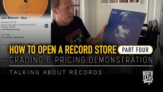 Vinyl Grading amp Pricing Demonstration  Talking About Records [upl. by Ranitta]