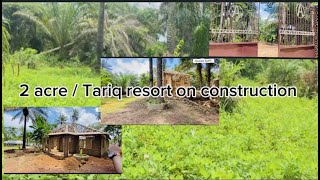 African Americans investing in SL🇸🇱  Tariq Resort construction  two acres  part 3 [upl. by Pry479]