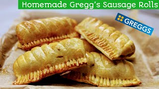 How to Make Homemade Gregg’s Sausage Rolls  Sharons Happy Place [upl. by Koziara]