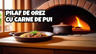 Pilaf de orez cu carne la cuptor mancarea copilariei ca la mama acasa in doar 5 minute [upl. by Ernest553]