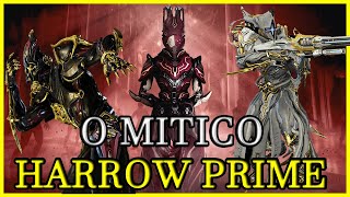 Warframe  Harrow Prime Steel Path Build [upl. by Annotahs939]