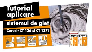 Cum aplicam sistemul de glet Ceresit CT 126 si CT 127 [upl. by Allanson249]