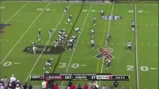 Auburn Offense vs Ole Miss Defense 2013 [upl. by Oniratac229]