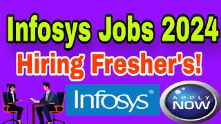 Infosys Recruitment 2024  Hiring for Freshers as System Engineer [upl. by Guglielmo150]