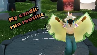 My candle run routine [upl. by Stalder927]