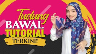 TUTORIAL CARA PAKAI TUDUNG BAWAL SIMPLE DAN CANTIK STYLE BARU [upl. by Eemla]