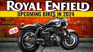 TOP 4 Upcoming Royal Enfield Bikes in 2024🔥 [upl. by Elime363]