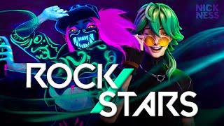 KDA vs HEARTSTEEL  ROCKSTARS Mixed Mashup  by Nickness [upl. by Aliahkim50]