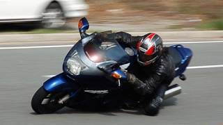 HONDA CBR1100XX Super BlackBird Cornering WINDING video movie [upl. by Aiekan773]