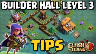 Builder Hall Level 3 TIPS  Lets Play the New CoC Update 3  Clash of Clans [upl. by Millhon386]