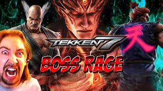 BOSS RAGE Shin Akuma amp Devil Kazuya Tekken 7 [upl. by Cleavland552]