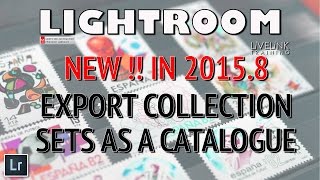 Export Collection Sets as a Catalogue [upl. by Winni]