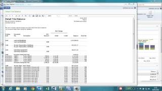 Basic Financial Reports in Microsoft Dynamics NAV 2013 [upl. by Solrac]