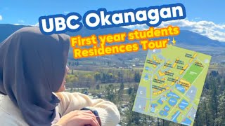 UBC Okanagan OnCampus residences TOUR  FIRST YEAR STUDENTS  7 Residences [upl. by Lashonde362]