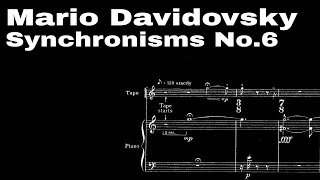 Mario Davidovsky  Synchronisms No6 [upl. by Ahseket]