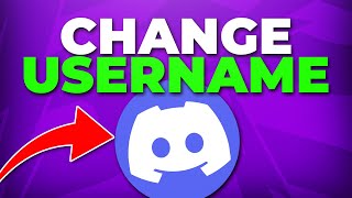 How to Change Your Discord Username  New Usernames [upl. by Aliber]