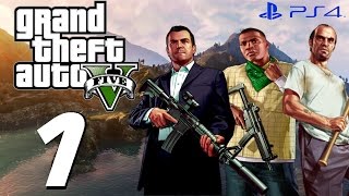 Grand Theft Auto V PS4  Walkthrough Part 1  Prologue [upl. by Meeker993]