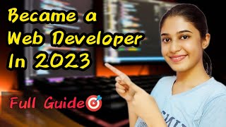 Became a Web Developer In 2023  IT jobs  Tamil [upl. by Hodges]