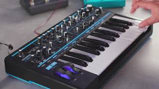 Novation  Bass Station II 25  Filter Tracking [upl. by Bbor761]