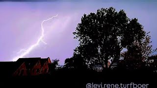 Donder Bliksem en Hagel in Zoetermeer [upl. by Ecinwahs794]