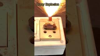 100uf 25v Capacitor vs 220v Ac current electricalengineering electricalwireing scienceexperiment [upl. by Adilem]