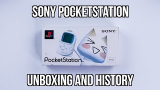 The first REAL Sony Portable Console  PocketStation Unboxing and History [upl. by Anitram]