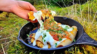 Chicken Taquitos you will never get bored of this recipe Cooking in Nature [upl. by Bac]