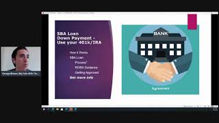 ROBS 401K  How to Use Your 401kIRA as an SBA Loan Down Payment TaxPenalty Free [upl. by Wesa]