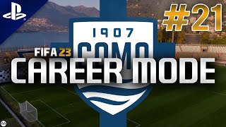 FIFA 23  Summer Career Mode  21  First Champions League Games For Como [upl. by Rida151]