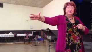 Prophecy Fulfilled Regarding End time Revival  Kathie Walters in Field of Dreams [upl. by Laerdna]