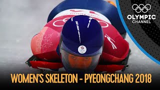 Womens Skeleton  Final Run  PyeongChang 2018 Replays [upl. by Kean210]