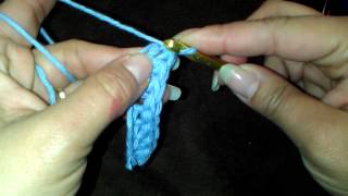 How To Crochet Baby Bootie Sole Fast [upl. by Desdamonna]