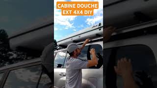 CABINE de DOUCHE Extérieure 4X4 DIY PAS CHER bivouac douche 4x4 roadtrip toyota hdj100 diy [upl. by Ynnelg]