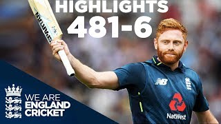 England Smash World Record 4816  England v Australia 3rd ODI 2018  Highlights [upl. by Stav]