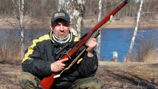 Mosin Nagant Sniper Rifle Снайперская винтовка Мосина Часть 2 Стрельба 762х54 [upl. by Ailaro]