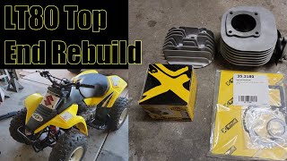 Suzuki LT80 Top End Rebuild [upl. by Boylan177]