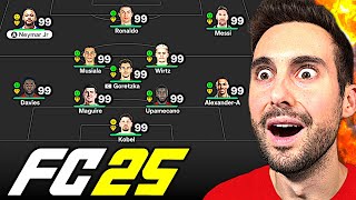 Kann ich ein KOMPLETTES 99er TEAM in FC 25 erreichen 🔥😱 [upl. by Cooe]