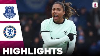 Everton vs Chelsea  Highlights  Adobe Womens FA Cup Quarter Final 10032024 [upl. by Clere]