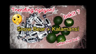 TRENDING NGAYON EFFECTIVE NGA BA SNOW BEAR CANDY AND LEMON FOR COUGHDIYShie Felices [upl. by Notac]