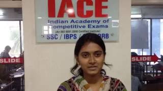 IACE in dilsukhnagar ameerpet Hyderabad Bank Coaching Center Live Video Reviews [upl. by Landy104]