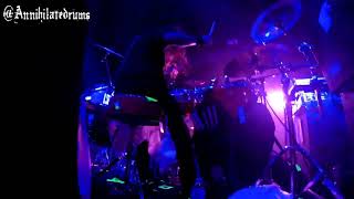 Scotty Fuller  Morbid Angel quotAbominationsquot Drum Cam live on the Decibel Magazine Tour 2019 [upl. by Uokes828]