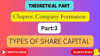 Concept of Share capital  Authorised Capital issued capital subscribed capital [upl. by Kadner]