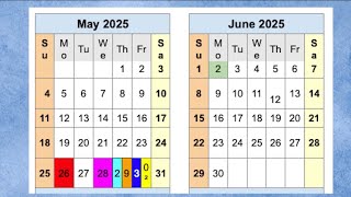 CCSD 202425 Academic Calendar Update [upl. by Kiraa]