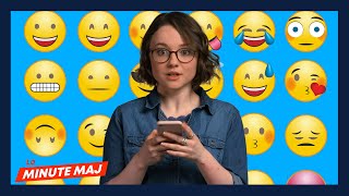 Des nouveaux emojis 🤓🙀🤠🌵🤘  Minute MAJ [upl. by Worrad760]